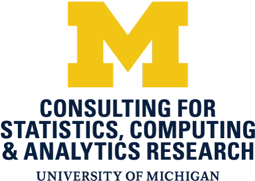 Logo for Consulting for Statistics, Computing and Analytics (CSCAR)