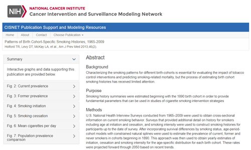 Thumbnail of CISNET: Cancer Intervention and Surveillance Modeling Network