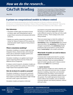 Thumbnail for A primer on computational models in tobacco control